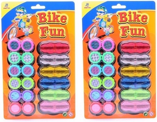 Foto: Fietsreflector reflecterende veiligheids stickers oranje reflectie tape voor in het verkeer maak wandelwagens koffers buggys skelters helms fietsen etc goed zichtbaar in het donker 