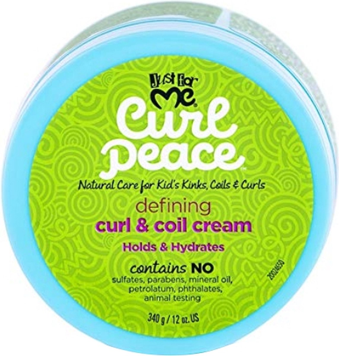 Just For Me - Curl Peace - Curl & Coil Cream - 340 gram