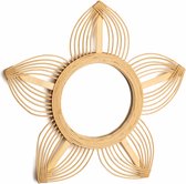 KidsDepot Miroir mural en rotin Ø 43 cm Mila