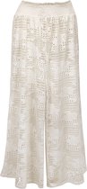 Watercult - Happy Strand Pants Creme - taille L - Wit - Femme