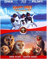 Legendy sowiego królestwa: Strażnicy Ga'Hoole / Happy Feet: Tupot małych stóp BOX [2Blu-Ray]