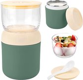 My Green Deal-Yogurt cup to go-Muesli cup-Soup cup-Lunch cup-Lunch to go-Isolate lunch pot-Durable-Inox