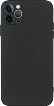 Mobigear Hoesje geschikt voor Apple iPhone 15 Pro Max Telefoonhoesje Flexibel TPU | Mobigear Colors Backcover | iPhone 15 Pro Max Case | Back Cover - Zwart