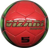VIZARI CORDOBA Voetbal | Rood | Maat 4 | Unieke Grafische Ontwerpen | Voetballen voor Kinderen & Volwassenen | Verkrijgbaar in 5 Kleuren
