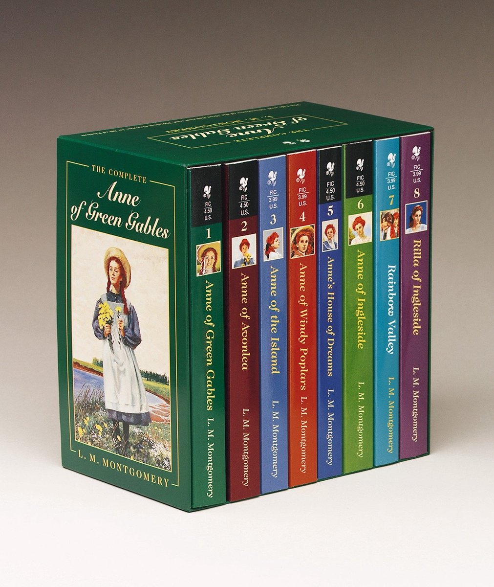 Anne of Green Gables Complete 8 Book Box Set - Lucy Maud Montgomery