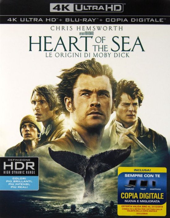In the Heart of the Sea [Blu-Ray 4K]+[Blu-Ray]