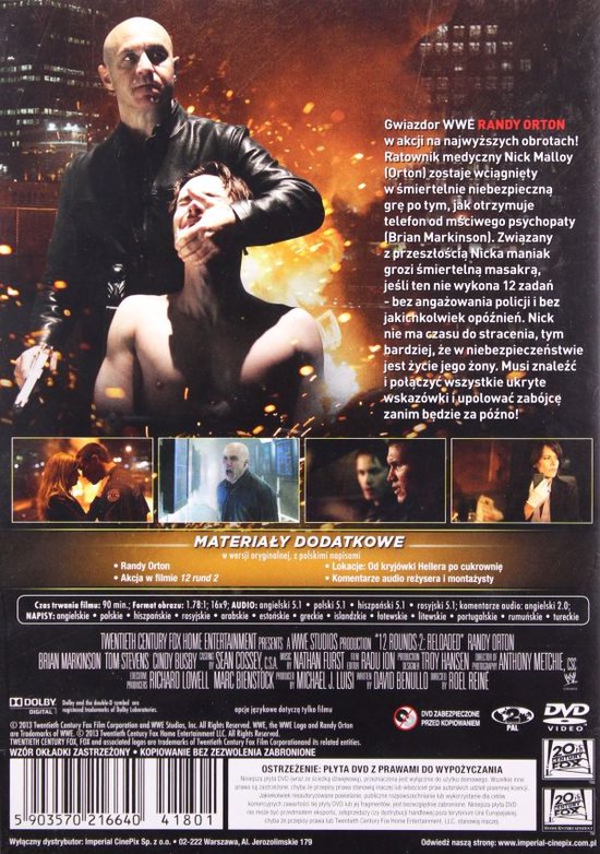 12 Rounds 2 Reloaded DVD Randy Orton