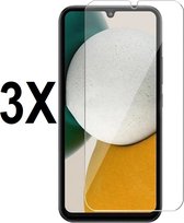 Screenz®- Screenprotector geschikt voor Samsung Galaxy A34 4G/5G - Tempered glass Screen Protector - Beschermglas met opening voor camera - Glasplaatje - 3 stuks