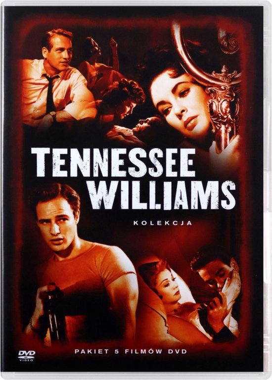Kolekcja Tennessee Williams: Kotka na gorącym blaszanym dachu / Noc Iguany / Rzymska wiosna pani Stone / Słodki ptak młodości / Tramwaj zwany pożądaniem [BOX] [6DVD]