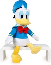 Donald Duck Happy Disney Pluche Knuffel 30 cm {Speelgoed Knuffeldier Knuffelpop voor kinderen jongens meisjes | Eend Duck | Mickey Mouse, Minnie Mouse, Katrien Daisy, Goofy}