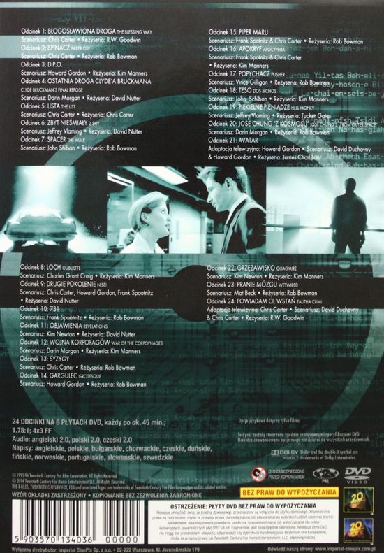X Files: aux frontières du réel [6DVD]