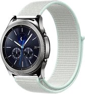 Shop4 - Geschikt voor Samsung Galaxy Watch 42mm Bandje - Nylon Mint Groen