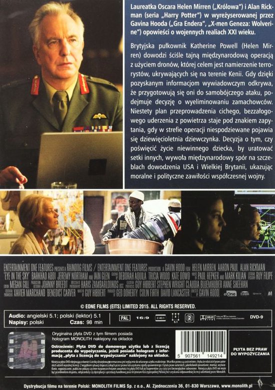 Opération Eye in the Sky [DVD]