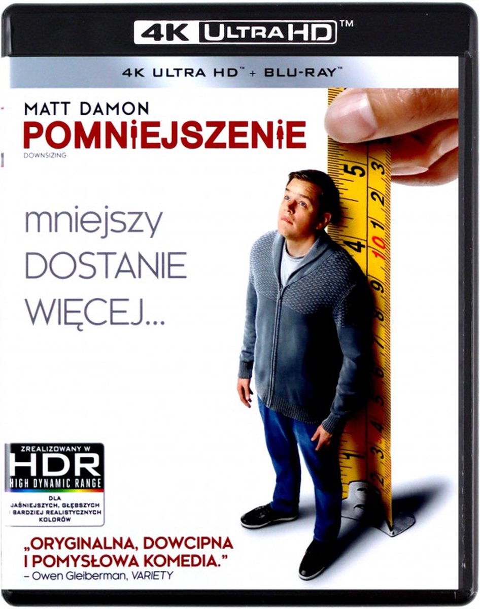 Downsizing [Blu-Ray 4K]+[Blu-Ray] - 