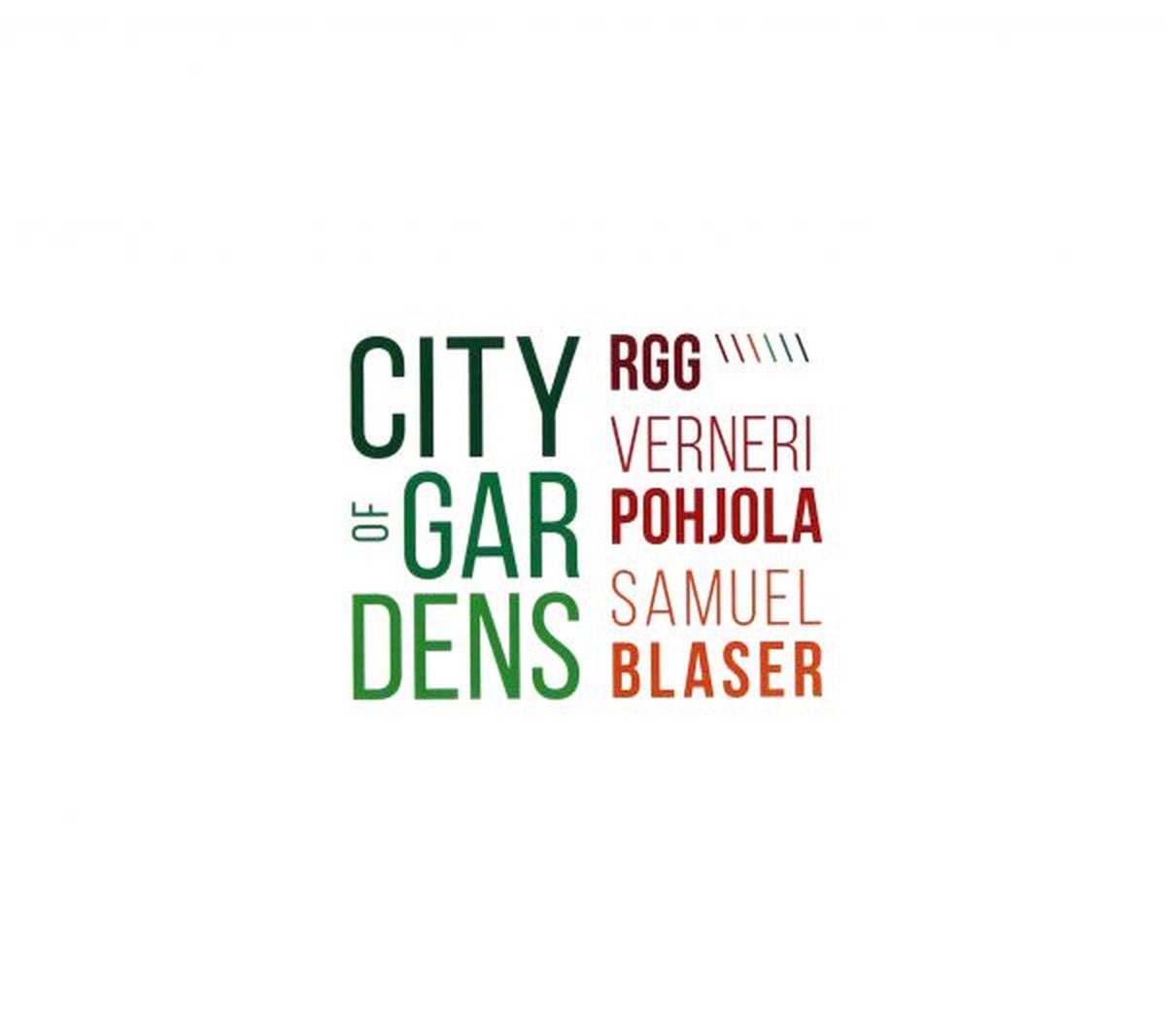 Rgg Trio - City Of Gardens (CD)