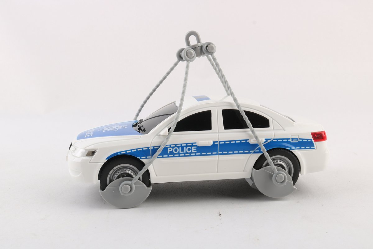 JMKA auto speelgoed jongens- vrachtwagen speelgoed- politie auto speelgoed- 40 CM- takelwagen- politie auto- takelwagen- truck — afbeelding 10