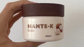 CRÈME HYDRATANTE INTENSIVE Mantek -k noix de coco 500 ml (2 flacons de 250 ml). Beurre corporel à la noix de coco. Grande hydratation. Contient de l'huile de Tsubaki, du beurre de karité et de la vitamine E
