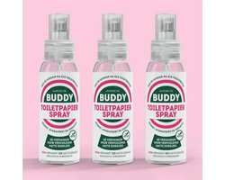 The Good Brand - Buddy toiletpapierspray - 3 Pak - 3 x 100ml