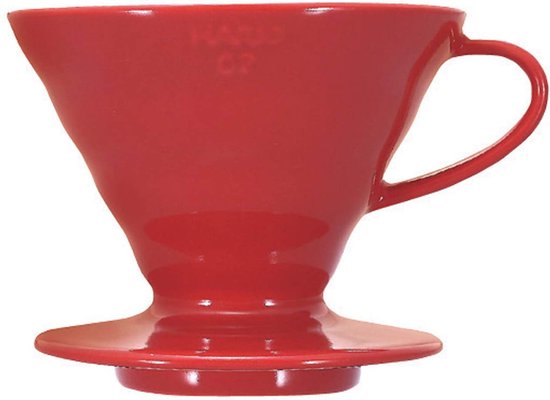 Hario Dripper V60-01 Kunststof - Rood