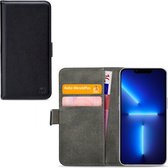 Mobilize Classic Gelly Wallet Telefoonhoesje geschikt voor Apple iPhone 13 Pro Hoesje Bookcase Portemonnee - Zwart