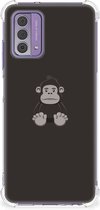 Smartphone hoesje Geschikt voor Nokia G42 Hoesje Bumper met transparante rand Gorilla