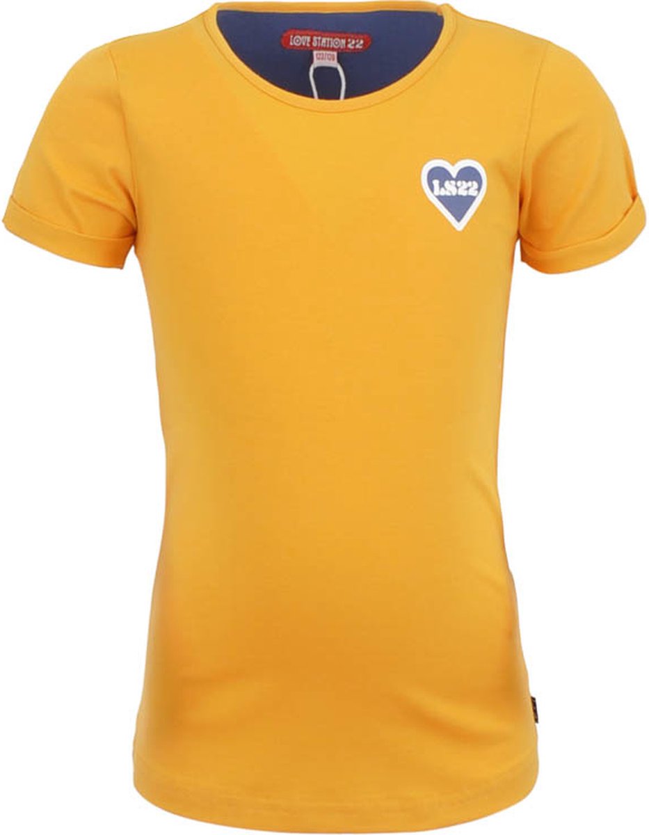 Love Station meisjes t-shirt Iefke Orange