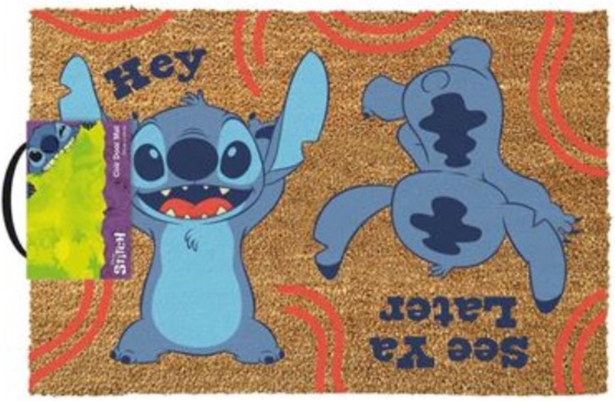LILO AND STITCH Doormat 40X60 Hey / See Ya Later bol