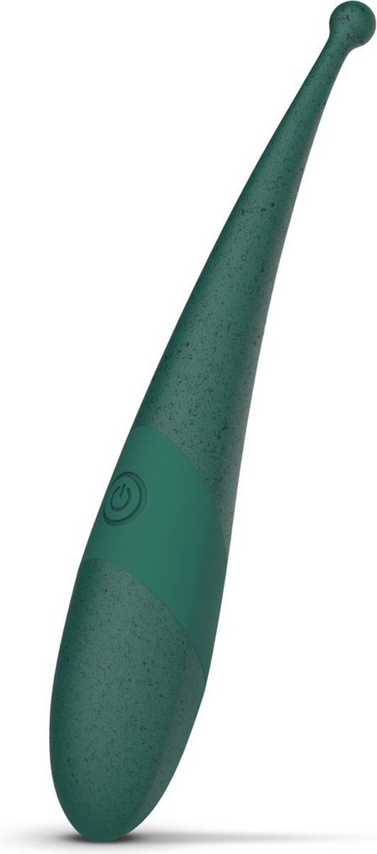 Goedkoopste Gløv - Luna Eco Pin Point Vibrator - Vibrators voor Vrouwen - Sex Toys voor Vrouwen - Duurzaam Cadeau - Duurzaamheid - Erotiek - Sex Toys voor Vrouwen met 10 Vibratiestanden - Vibrator - Groen