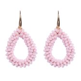 Lajetti - Drop Earring Rose - Boucles d'oreilles pour femmes - Boucles d'oreilles en perles