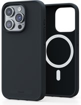 Njord Collections 100% GRS telefoonhoesje - Geschikt voor iPhone 15 Pro – Gerecyled Plastic - Duurzaam Telefoonhoesje - 2m valbescherming - Mag Compatibel – Grijs