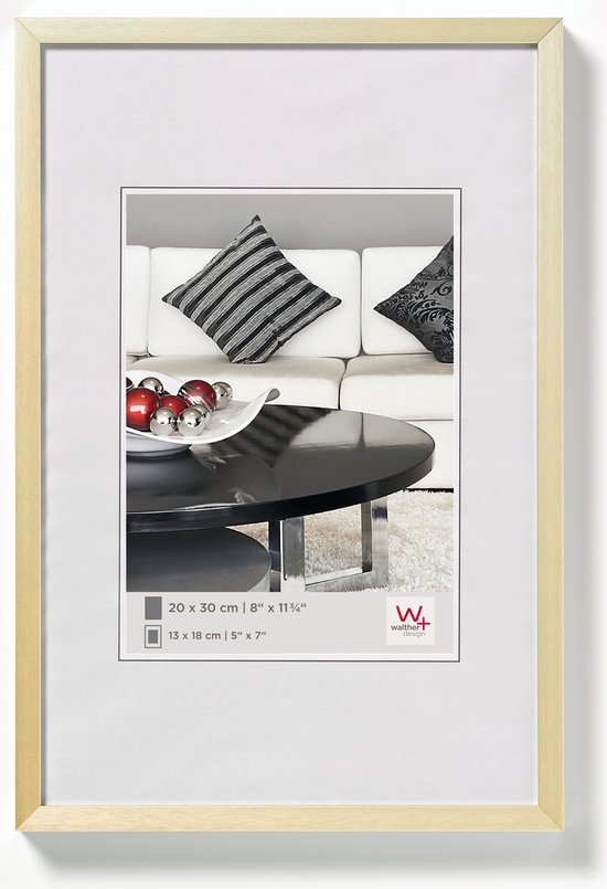 Walther Chair - Fotolijst - Fotomaat 13x18 cm - Goud