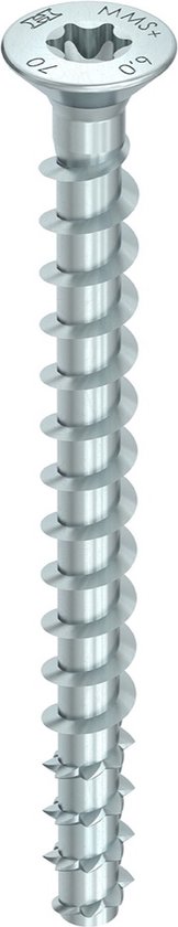 Heco Betonschroeven verzinkt TORX TX-40 platverzonken kop 7,5 x