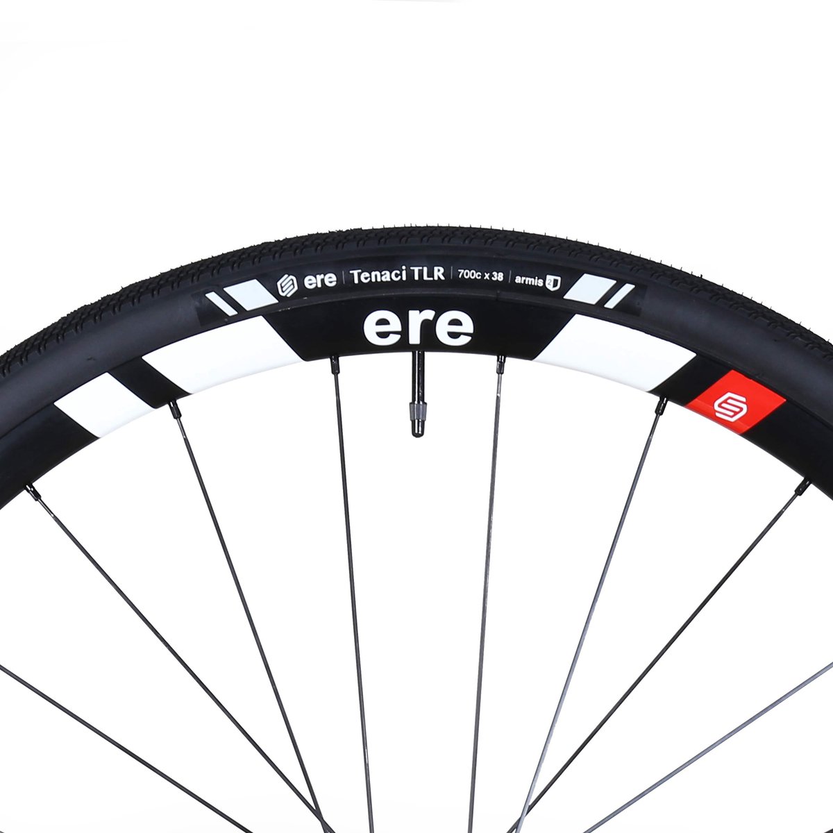 Ere Research Tenaci TLR Fietsband 28 inch - Opvouwbare draadband - Armis 2 - 700x38c - 38-622 - Zwart