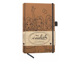 foto van Creachik Bullet Journal - bruin - 13 x 21cm