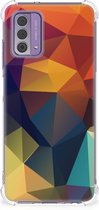 Hoesje maken Geschikt voor Nokia G42 GSM Hoesje met doorzichtige rand Polygon Color