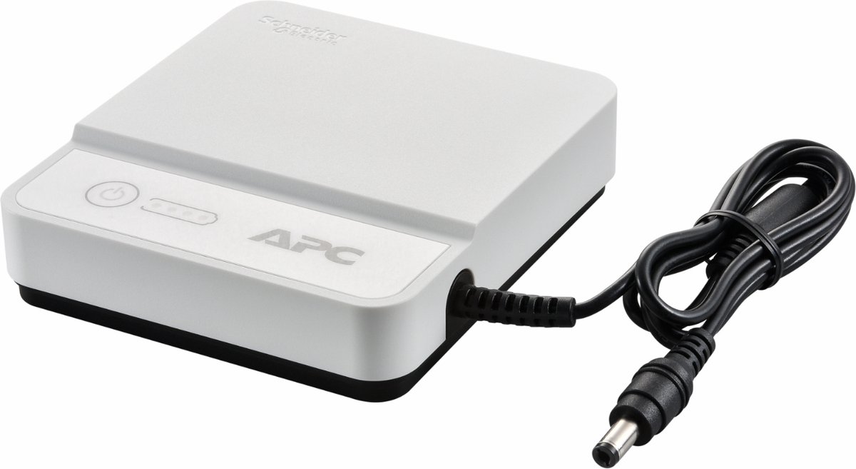 APC mini UPS CP12036LI - Noodstroomvoeding 12Vdc, 36W, Li-ion, beschermt Wifi, Routers, IP cameras, etc - APC