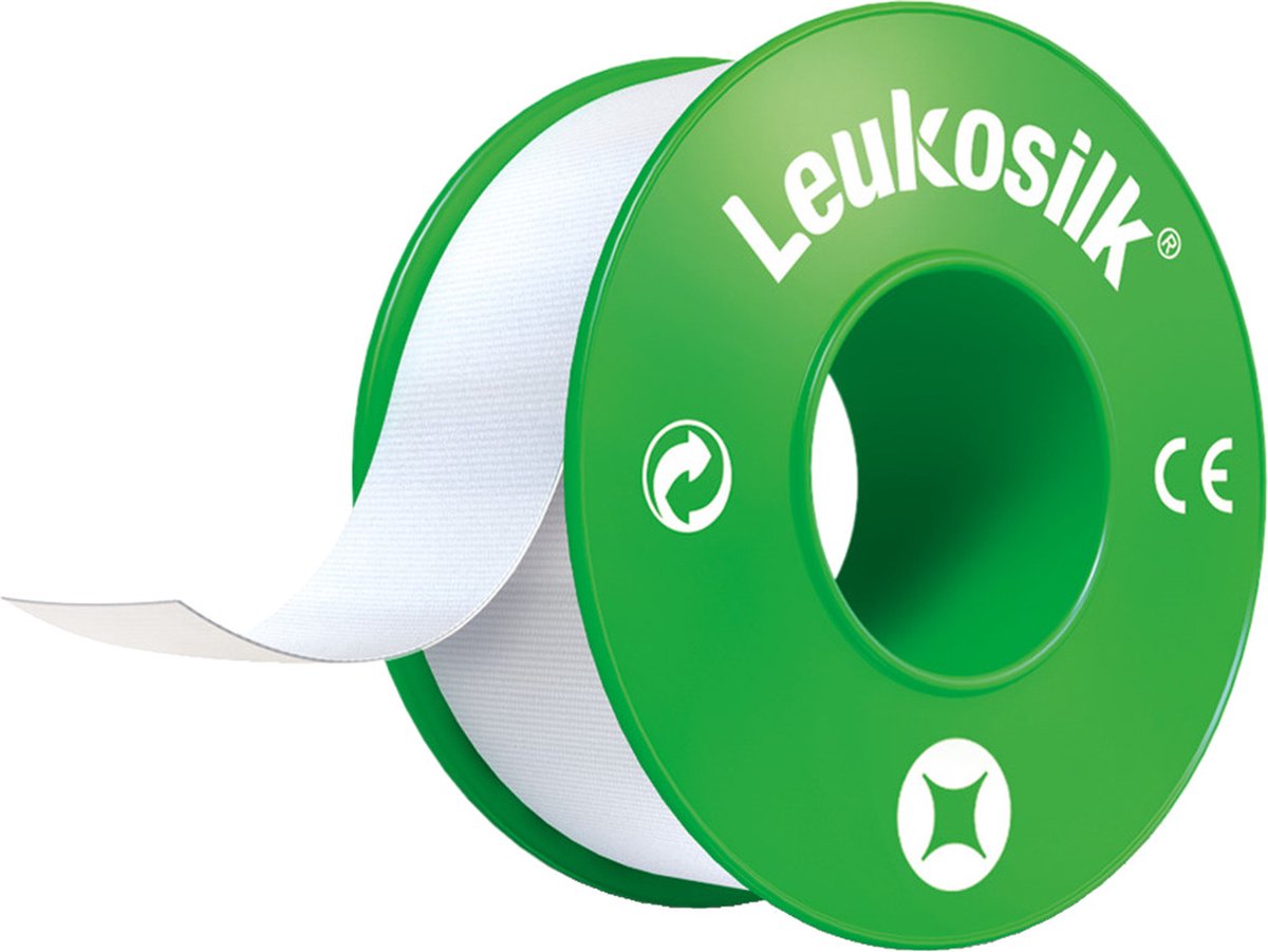 Goedkoopste Leukosilk Gevoelige huid - 5 m x 2.5 cm - Pleisters