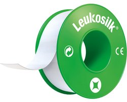 Leukosilk Gevoelige huid - 5 m x 2.5 cm  - Pleisters