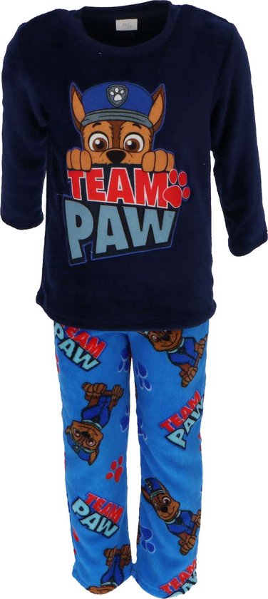 Pyjama en polaire Coral Paw Patrol - Combinaison maison - Enfants - Taille 98/104