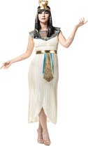 Funidelia | Costume Elegant de Cléopâtre pour femme Egypte, Pharaon, Reine d'Egypte, Landen - Costume pour Adultes Accessoires costumes et accessoires pour Halloween, carnaval et fêtes - Taille 3XL - Wit