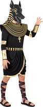 Funidelia | Anubis Kostuum voor mannen  Egypte, Farao, Cultures, Landen - Kostuum voor Volwassenen Accessoire verkleedkleding en rekwisieten voor Halloween, carnaval & feesten - Maat S - M - Zwart