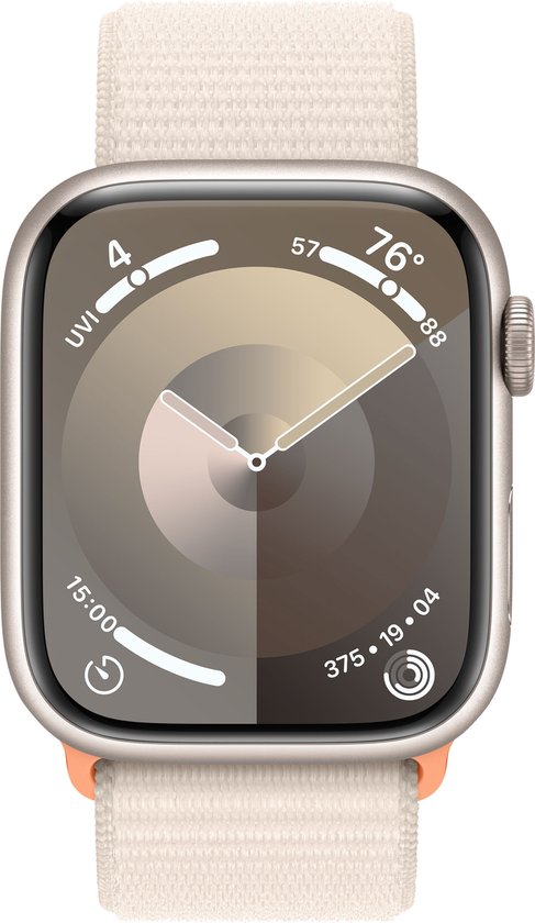 Apple Watch Series 9 45mm Starlight Sport Loop