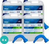 NOXy Adblue 4x 10l - Inclusief Handige Vulslang (Achter Etiket) - ISO 22241 gecertificeerd - UREA AUS32 Grade - Voor alle Automerken