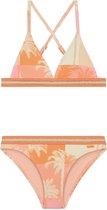 Shiwi Luna Bikini Set Block Palm Zwemkleding Meisjes - Roze - Maat 110/116