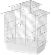 Bol.com Duvo+ Vogelkooi Iza 2 - Wit - 51 x 30 x 605cm aanbieding