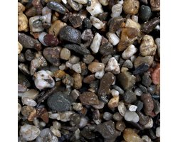 Aqua D'ella Aquariumgrind donker grof 3-6 mm 10KG