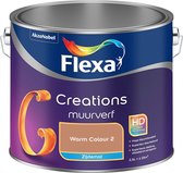 Flexa Creations - Muurverf Zijdemat - Warm Colour 2 - 2.5L