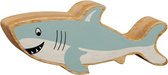 Lanka Kade - Houten figuur - Grey Shark
