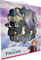 Frozen Speelset - 5 speelfiguurtjes - Geschenkverpakking met Olaf en Sven en Ana - Hoogte 5-9 cm