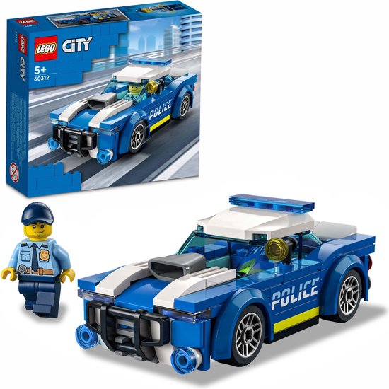 LEGO City 60312 La Voiture de Police pour Enfants +5 Ans